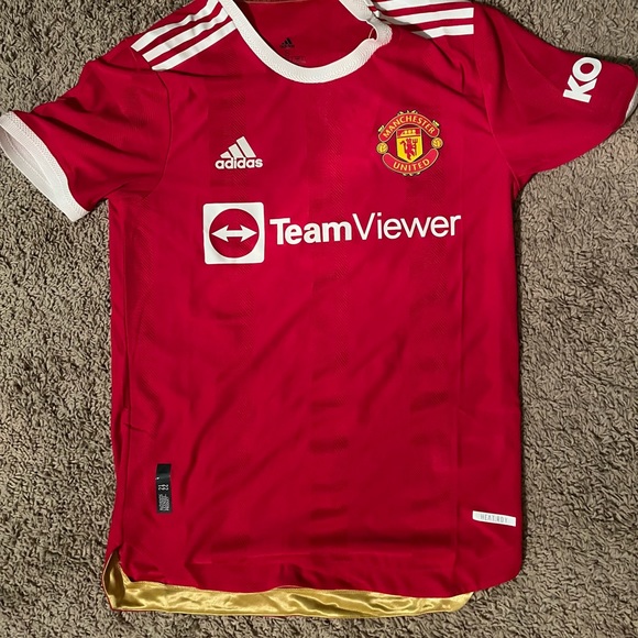 Adidas Manchester United Home Authentic Soccer Jersey (sz. S) - Picture 1 of 1